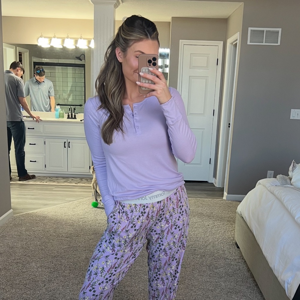 Tommy John, Lilac Long Sleeve Top